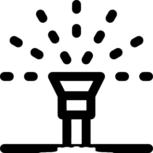 Circular Sprinkler Icon